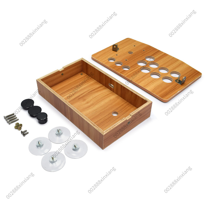 Retro Game Controller Usb - Solid Wood DIY Arcade Joystick USB
