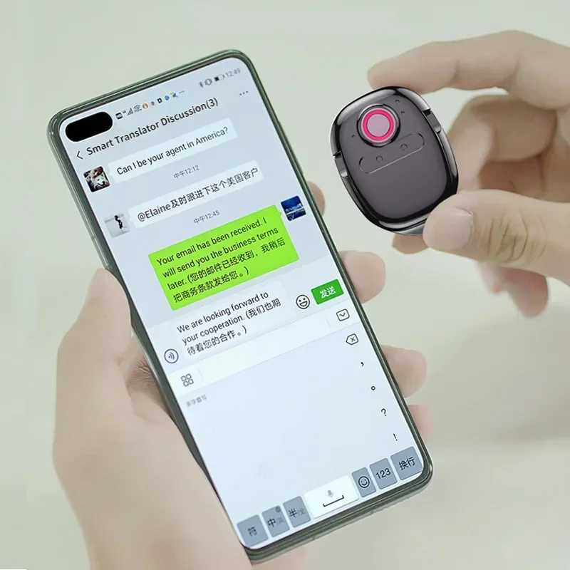 Portable Translator Device - Dimdu Mini Portable Smart Translator Instant