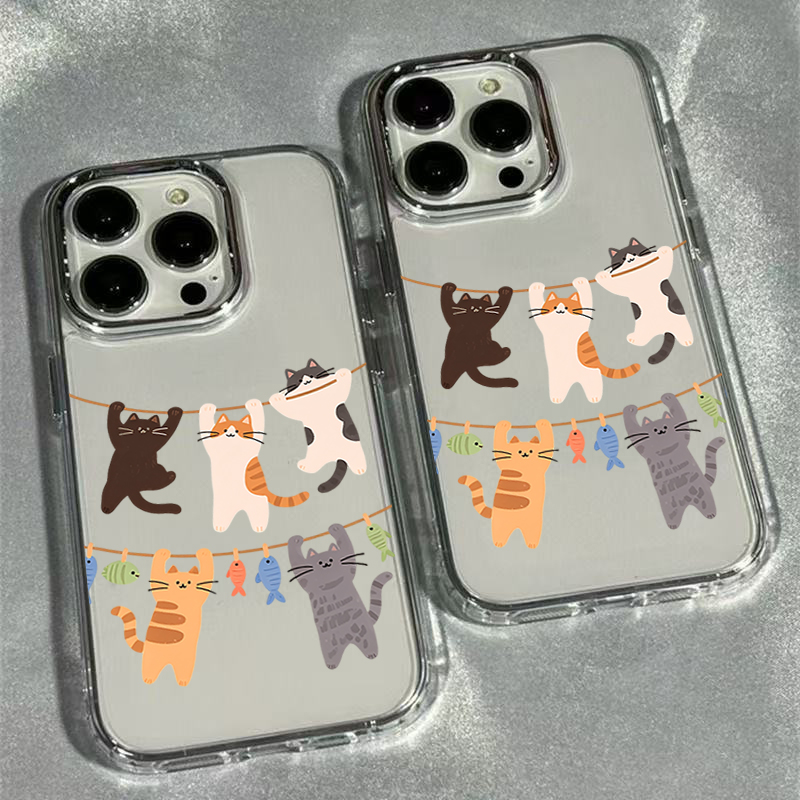 Vivo V40 - Cute Cat Elements Fashion Phone Case