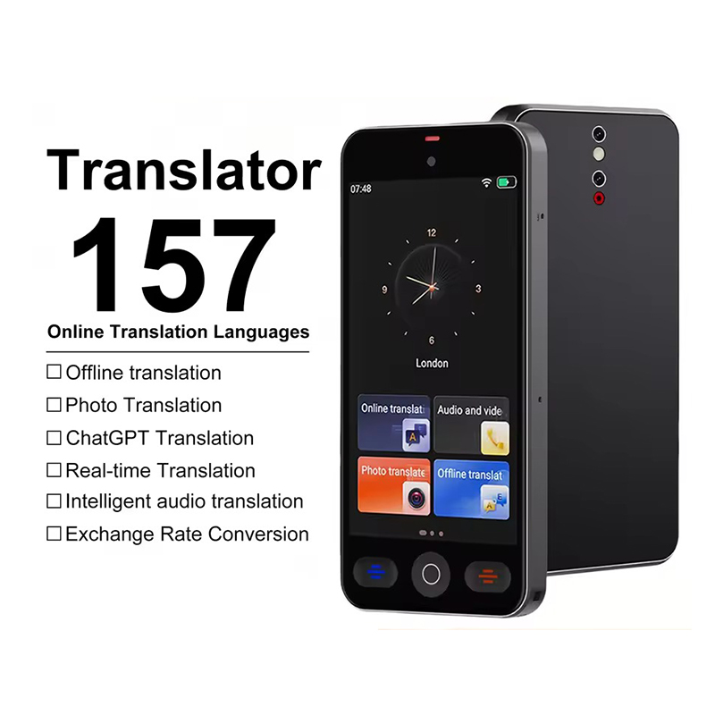 Portable Translator Device - S10 Pro Language Translator Device with