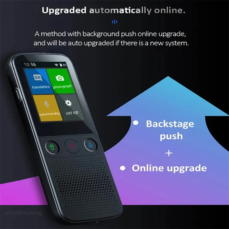 Portable Translator Device - 2026 New Smart Voice Translator T10