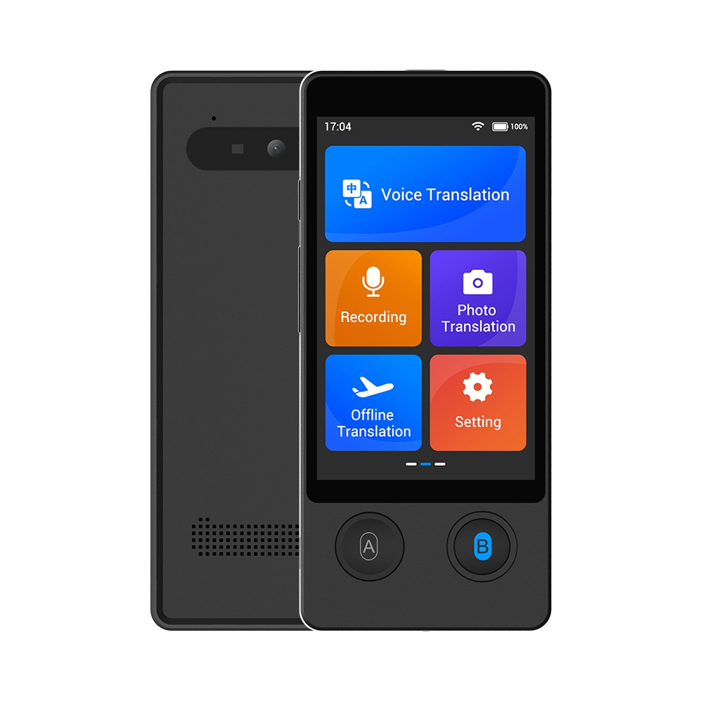 Portable Translator Device - Wooask W12 Language Translator Device,No WiFi