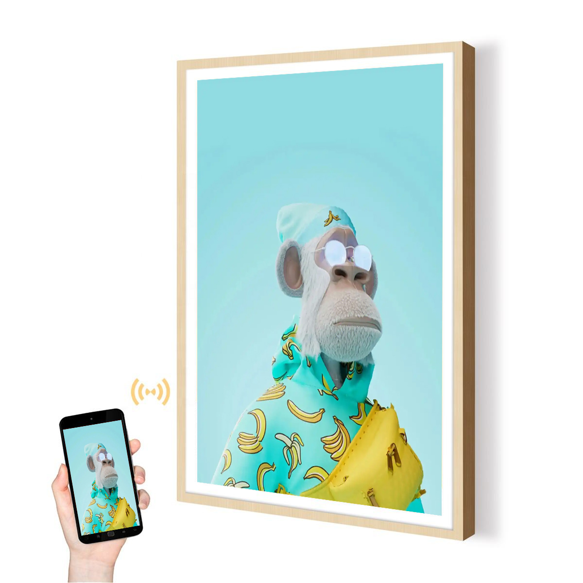 27 Inch Smart Cloud Photo Vide - огляд і ціна Digital Photo Frame Wifi
