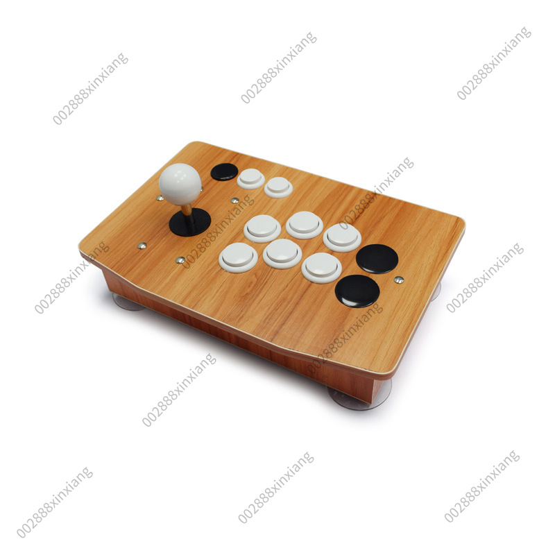 Solid Wood DIY Arcade Joystick - огляд і ціна Retro Game Controller Usb