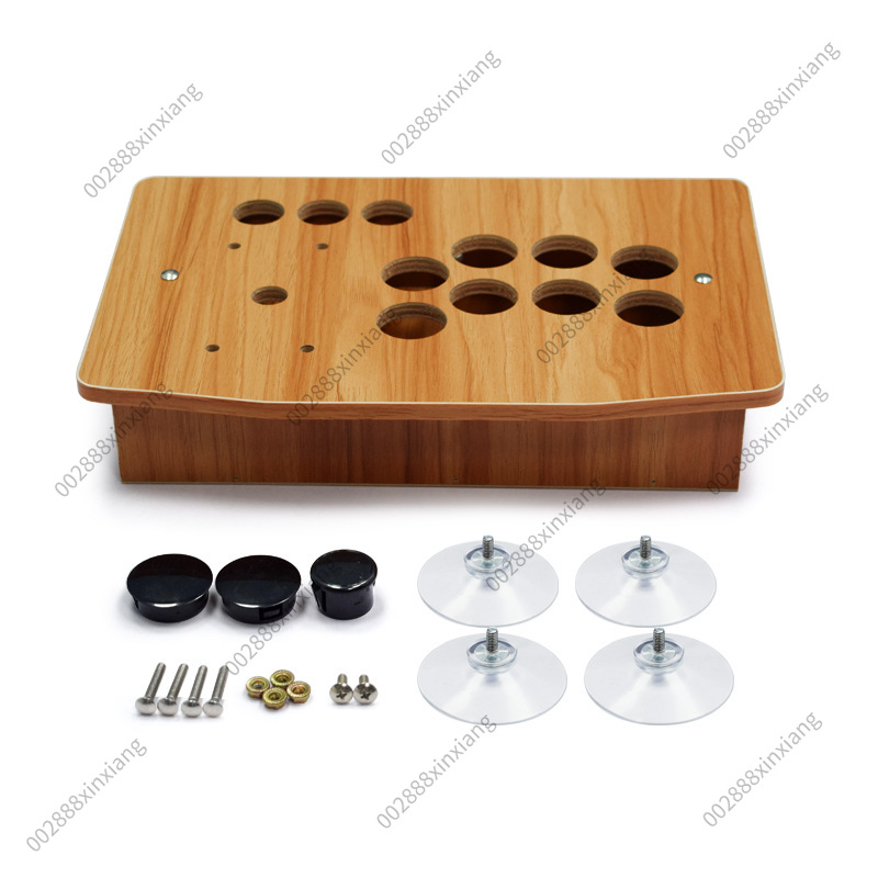 Solid Wood DIY Arcade Joystick - огляд і ціна Retro Game Controller Usb