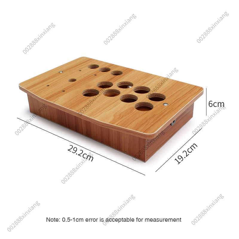 Solid Wood DIY Arcade Joystick - огляд і ціна Retro Game Controller Usb