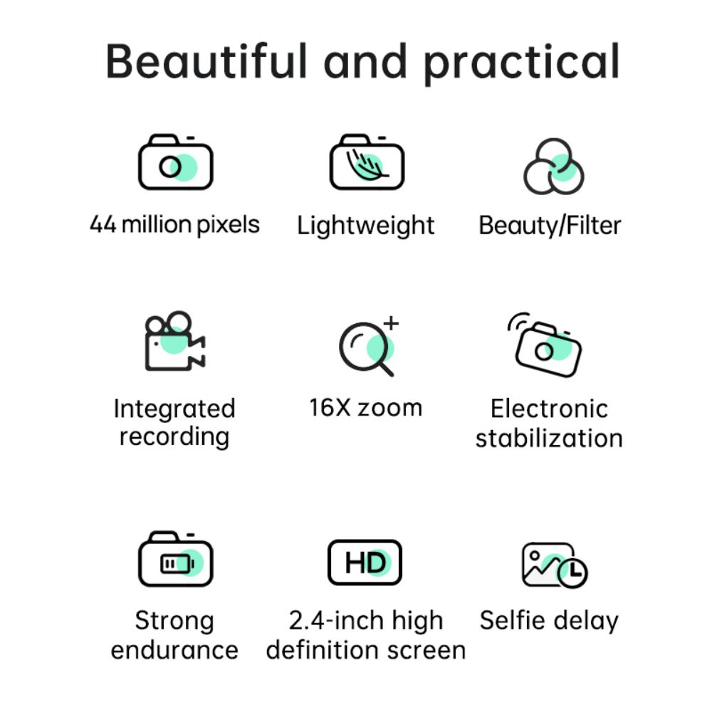 50 MP Digital Camera Student E - огляд і ціна Portable Translator Device