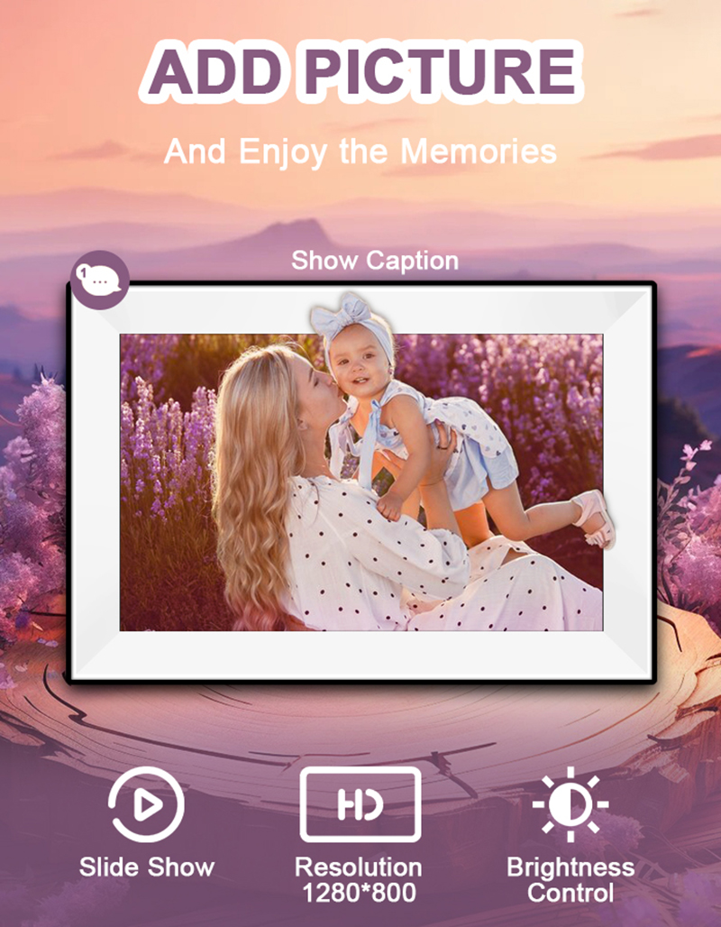 Uhale Digital Picture Frame 10 - огляд і ціна Digital Photo Frame Wifi