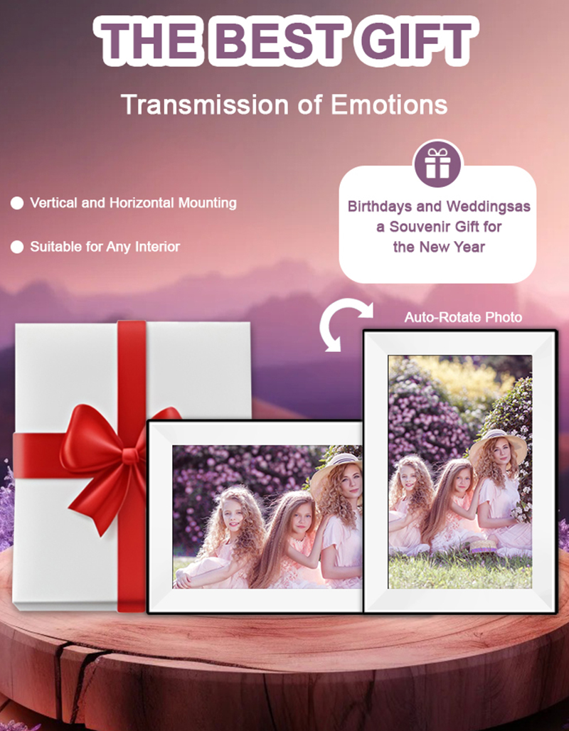 Uhale Digital Picture Frame 10 - огляд і ціна Digital Photo Frame Wifi