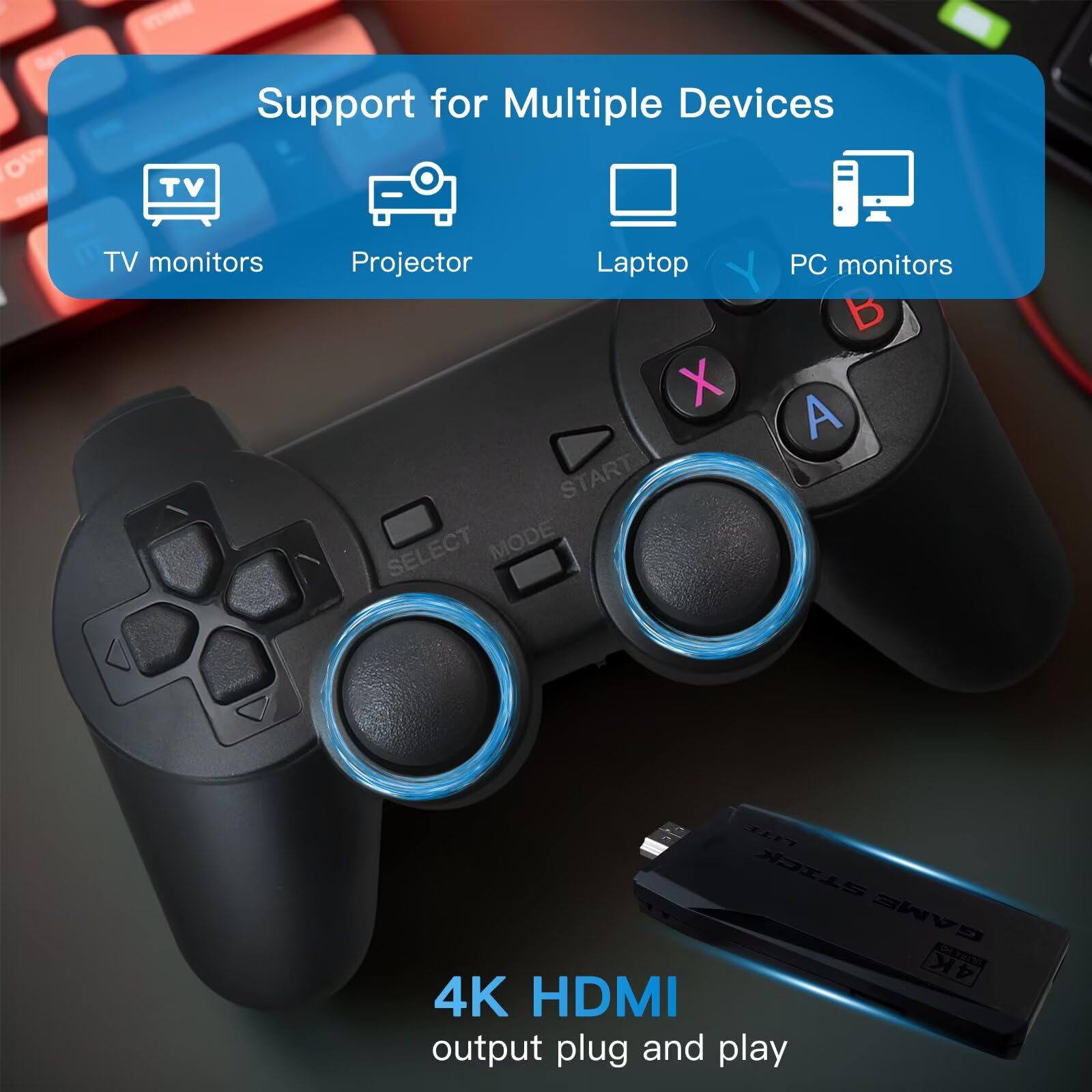 Retro Video Game Console 4K Ga - огляд і ціна Retro Game Controller Usb