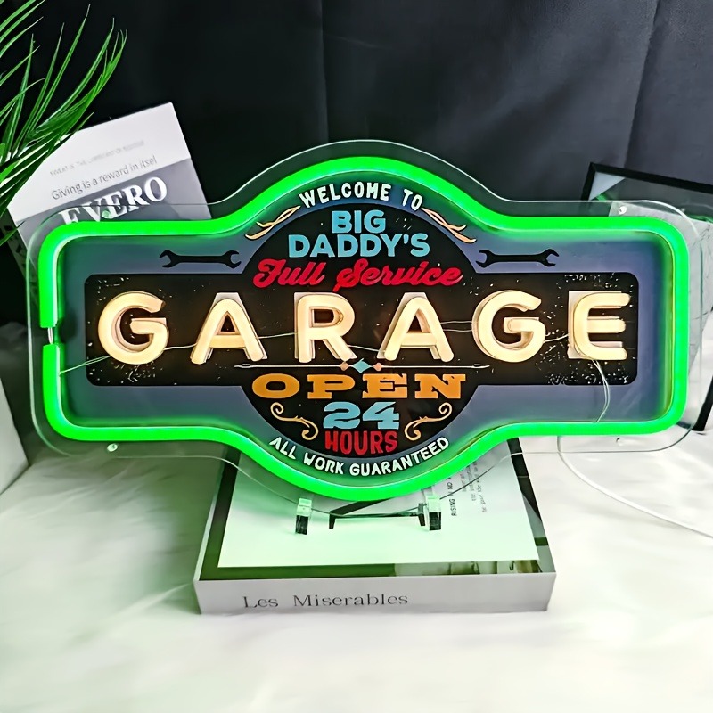 Retro Garage LED Neon Sign UV  - огляд і ціна Retro Game Controller Usb
