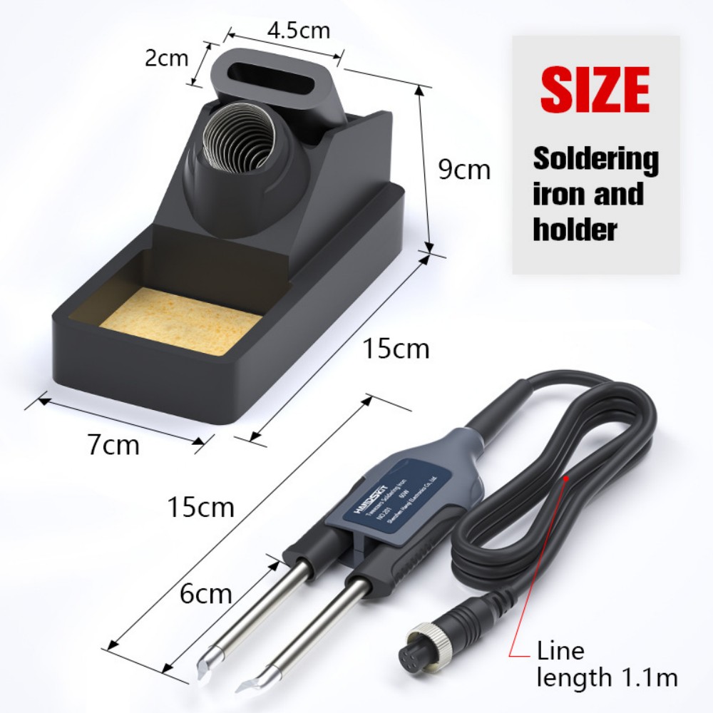 T12 Soldering Tweezer Handle – - огляд і ціна Electronics Stuff
