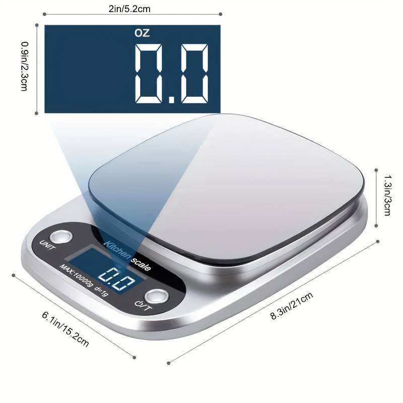 High Precision Kitchen Scale 1 - огляд і ціна Electronics Stuff