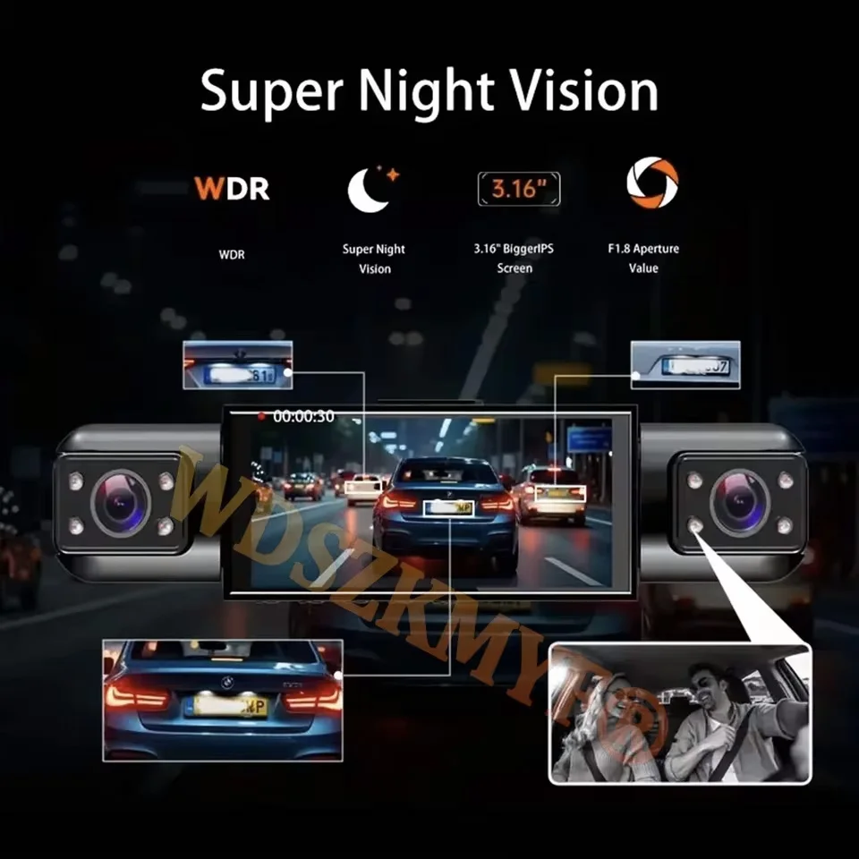 360° Panoramic DashCam 1080P 3 - огляд і ціна Panoramic Dash Cam 360