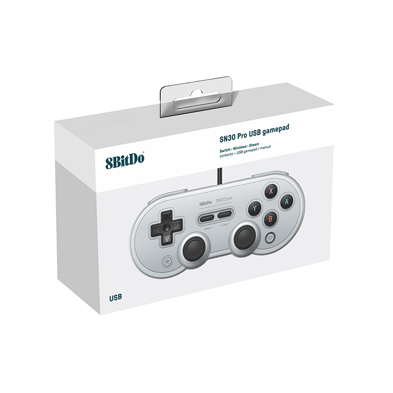 1 Or 2PCS 8BitDo SN30 Pro Wire - огляд і ціна Retro Game Controller Usb