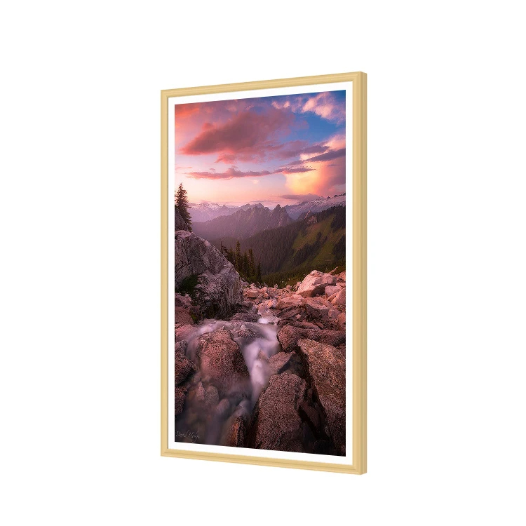 Wooden Frame Artistic Painting - огляд і ціна Digital Photo Frame Wifi