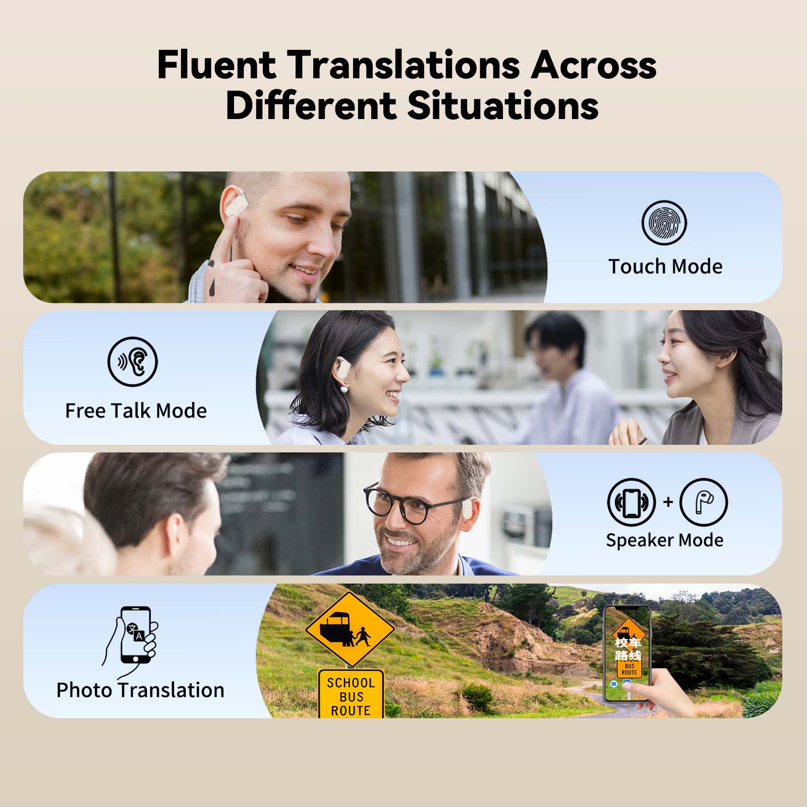 Wooask M9 Translator Earbuds,O - огляд і ціна Portable Translator Device