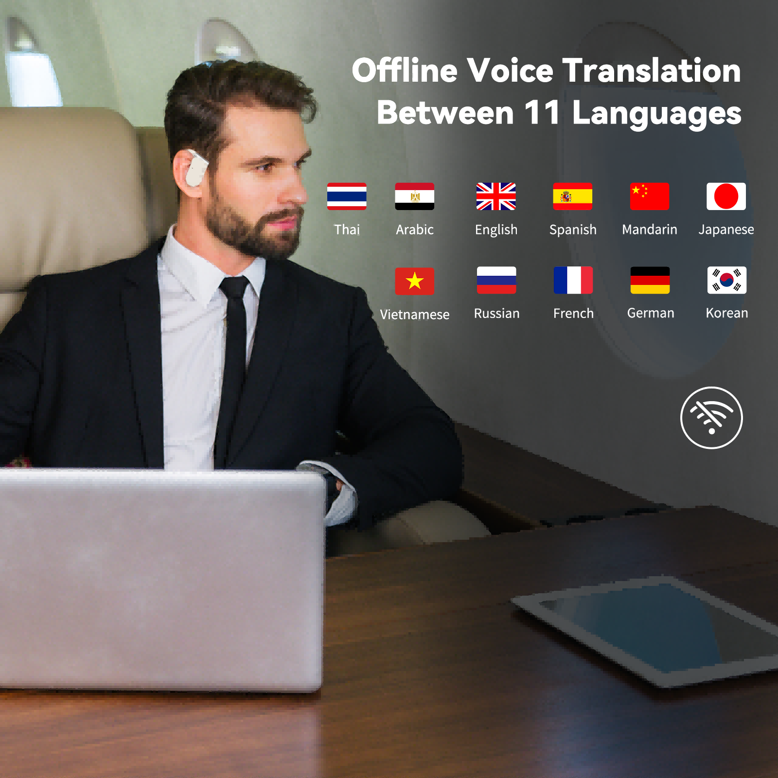 Wooask M9 Translator Earbuds,O - огляд і ціна Portable Translator Device