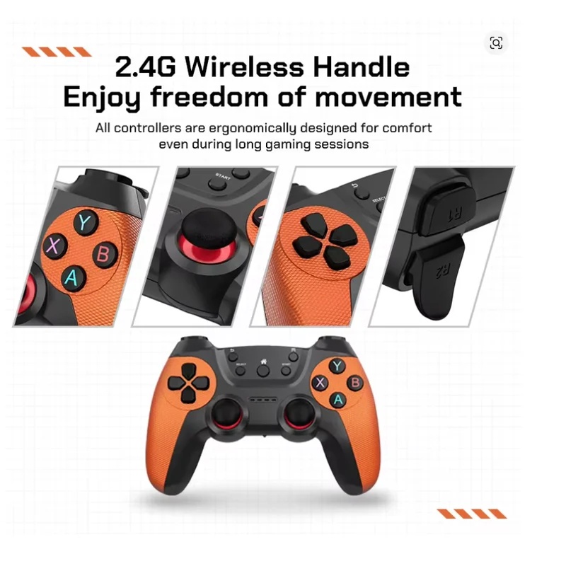 4K X10 Pro Game Stick HD Home  - огляд і ціна Retro Game Controller Usb