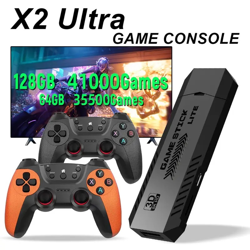 X2 Ultra Pro Retro Game Stick  - огляд і ціна Retro Game Controller Usb