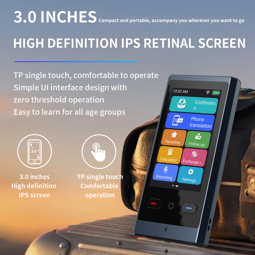 Z9 Smart Voice Translator Port - огляд і ціна Portable Translator Device