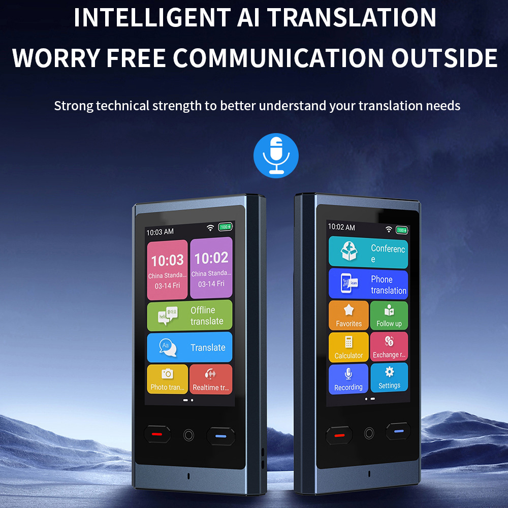 Z9 Smart Voice Translator Port - огляд і ціна Portable Translator Device