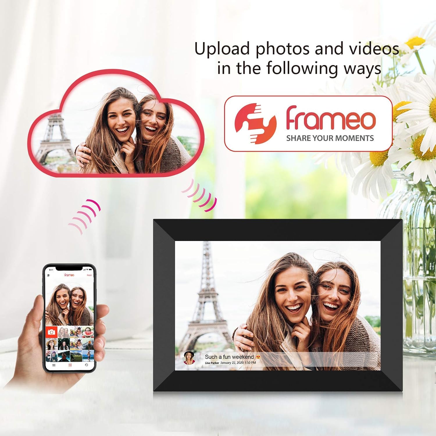 10 1 Inch 32GB Smart WiFi Digi - огляд і ціна Digital Photo Frame Wifi
