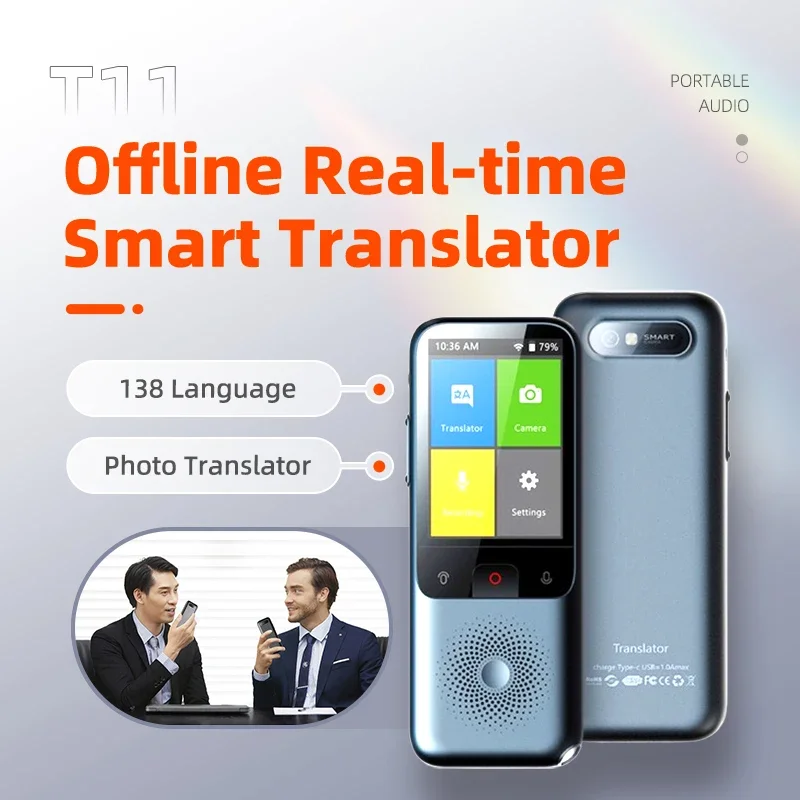 T11 Smart Translator 138 Langu - огляд і ціна Portable Translator Device