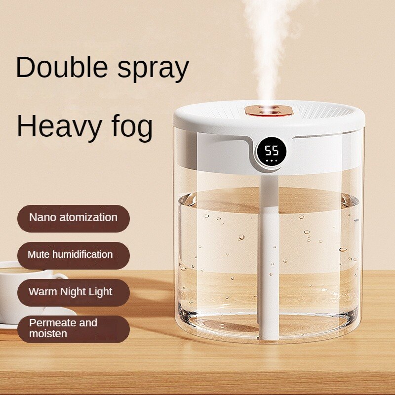 New 2L Double Spray Humidifier - огляд і ціна Electronics Gadgets For Home