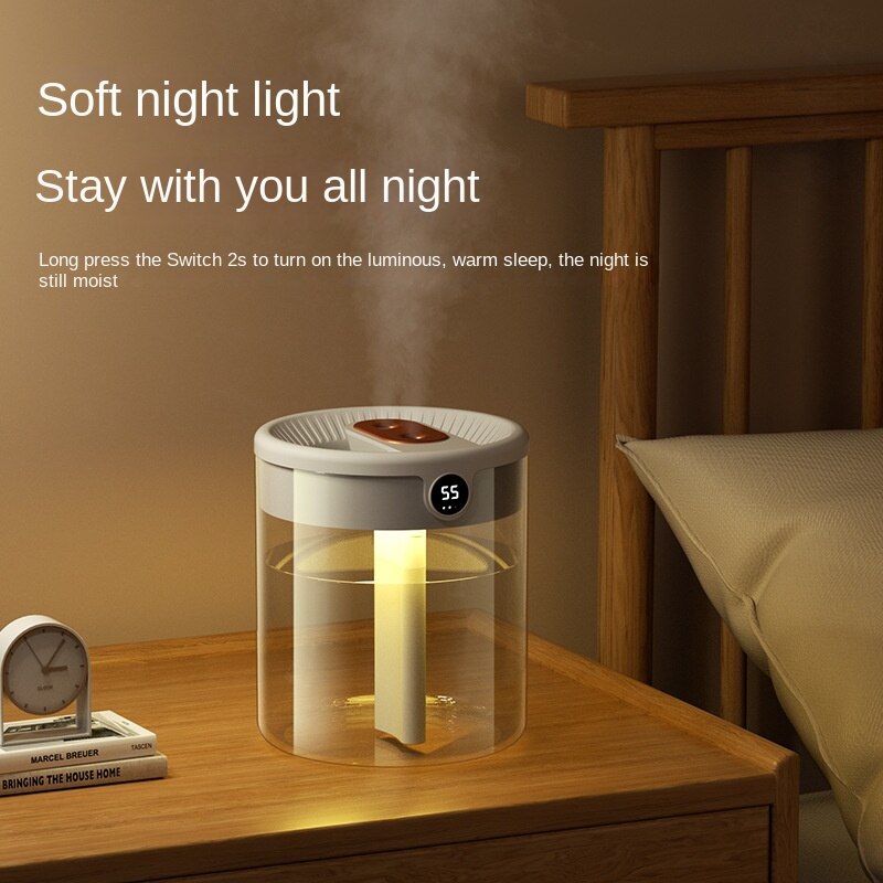 New 2L Double Spray Humidifier - огляд і ціна Electronics Gadgets For Home