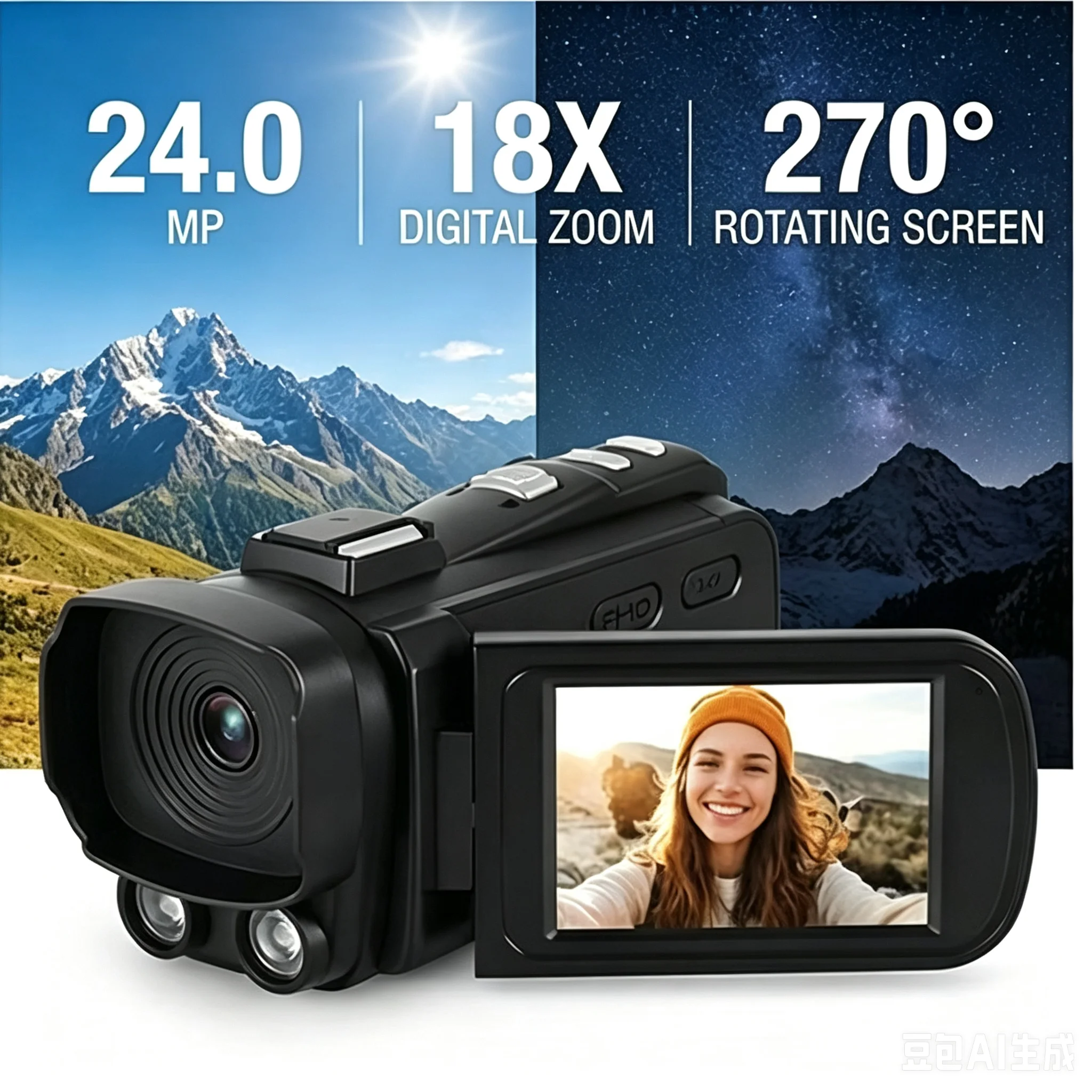 1080P Full HD Digital Camera V - огляд і ціна Electronics Gadgets For Home