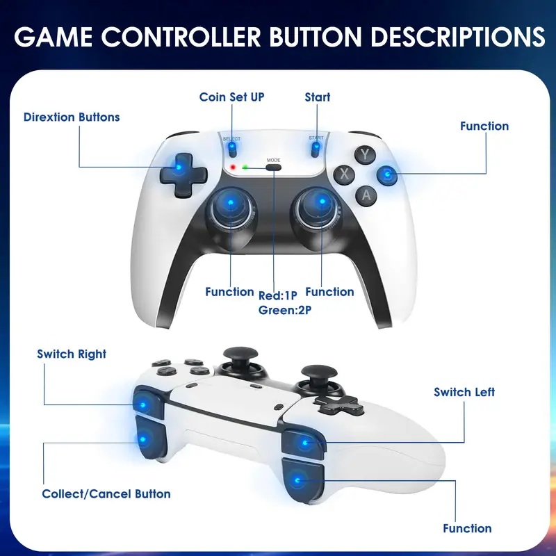 M15 Retro Video Game Stick 2.4 - огляд і ціна Retro Game Controller Usb