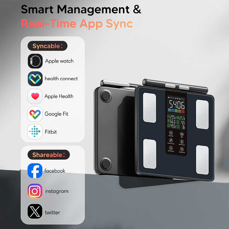 Smart Body Scales New Smart Bo - огляд і ціна Body Fat Scale Smart