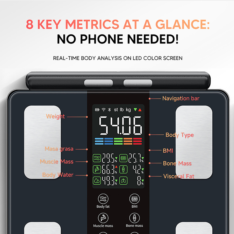 Smart Body Scales New Smart Bo - огляд і ціна Body Fat Scale Smart