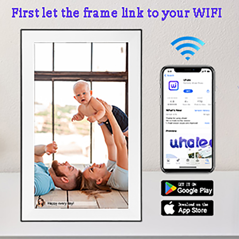 15.6 inch built in 32GB WiFi L - огляд і ціна Digital Photo Frame Wifi