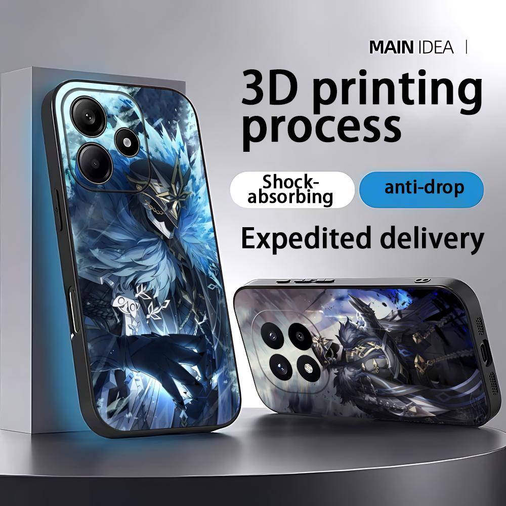 Genshin Impact Capitano Phone  - огляд і ціна Xiaomi Redmi Note 13