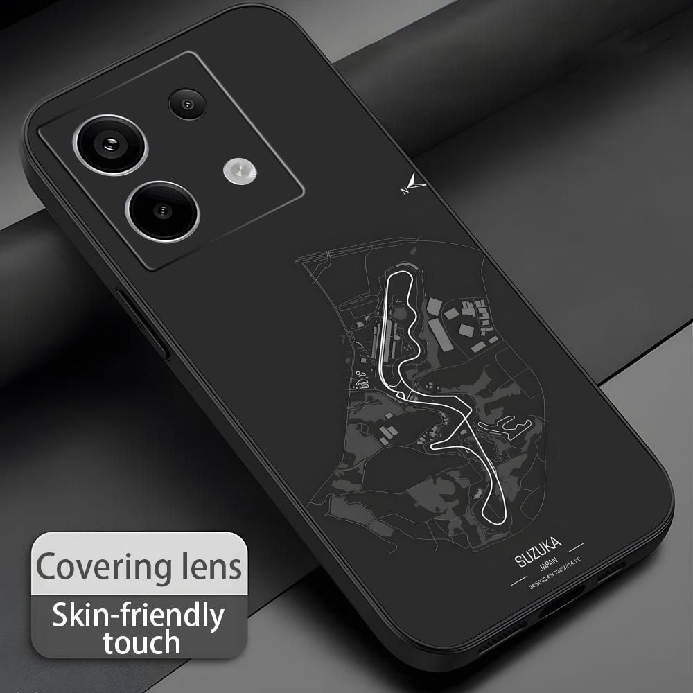 F1 Race Track Print  Phone Cas - огляд і ціна Xiaomi Redmi Note 13