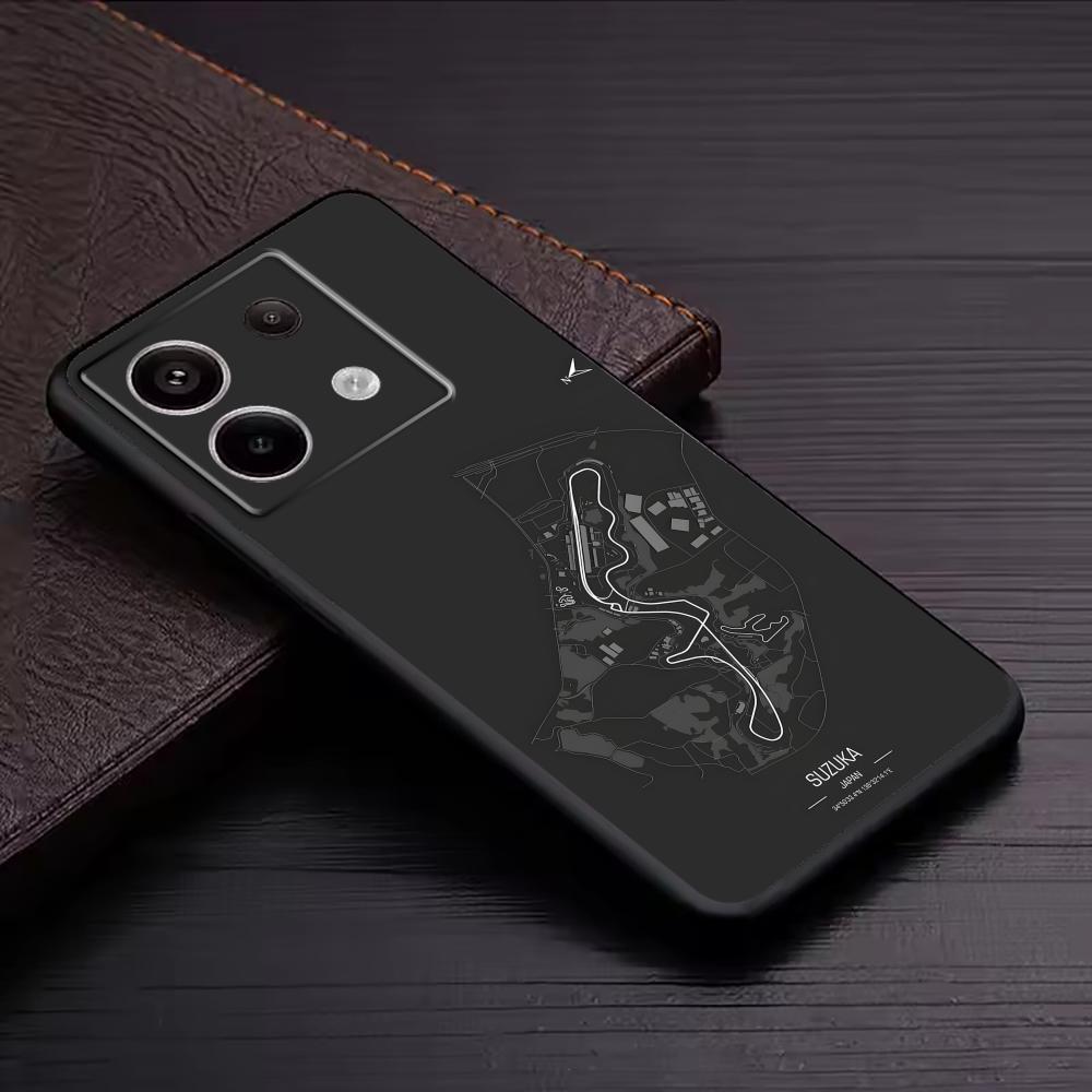 F1 Race Track Print  Phone Cas - огляд і ціна Xiaomi Redmi Note 13