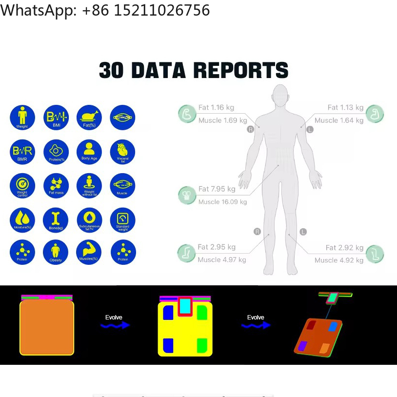 Factory 30 Body Data 8 Electro - огляд і ціна Body Fat Scale Smart