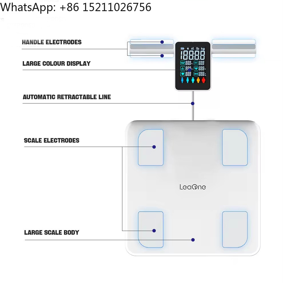 Factory 30 Body Data 8 Electro - огляд і ціна Body Fat Scale Smart