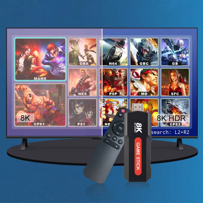 X2 Game Stick HD 4K 8K 3D Cons - огляд і ціна Retro Game Controller Usb