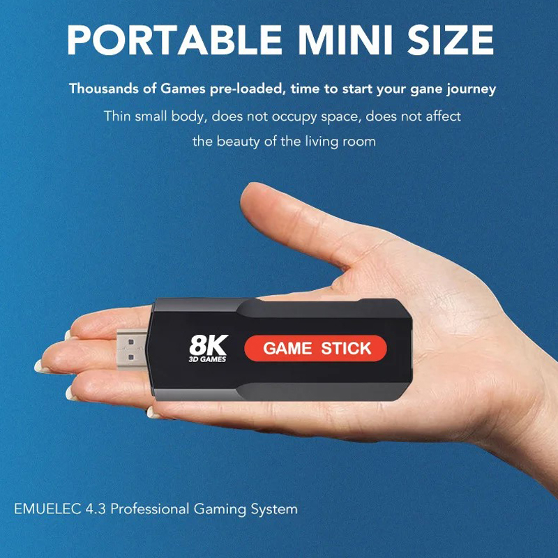 X2 Game Stick HD 4K 8K 3D Cons - огляд і ціна Retro Game Controller Usb