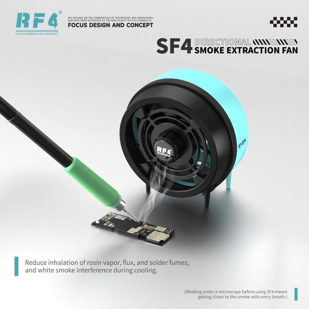RF4 Fume Extraction Fan – A fu - огляд і ціна Electronics Stuff