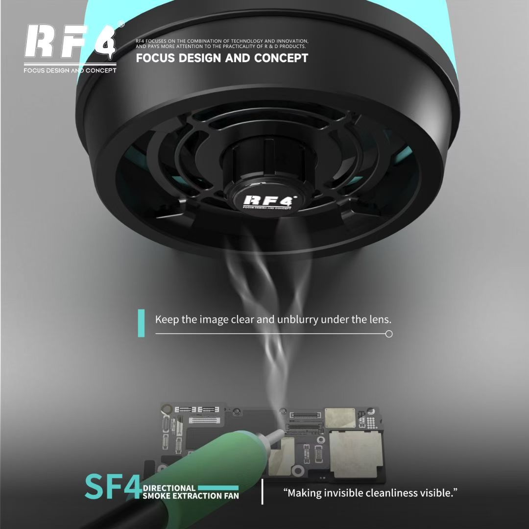 RF4 Fume Extraction Fan – A fu - огляд і ціна Electronics Stuff