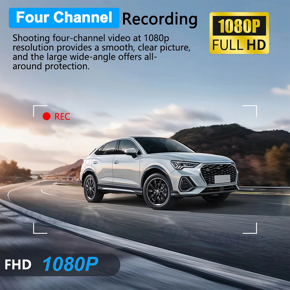 HD 1080P 3/4H 360° Panoramic D - огляд і ціна Panoramic Dash Cam 360